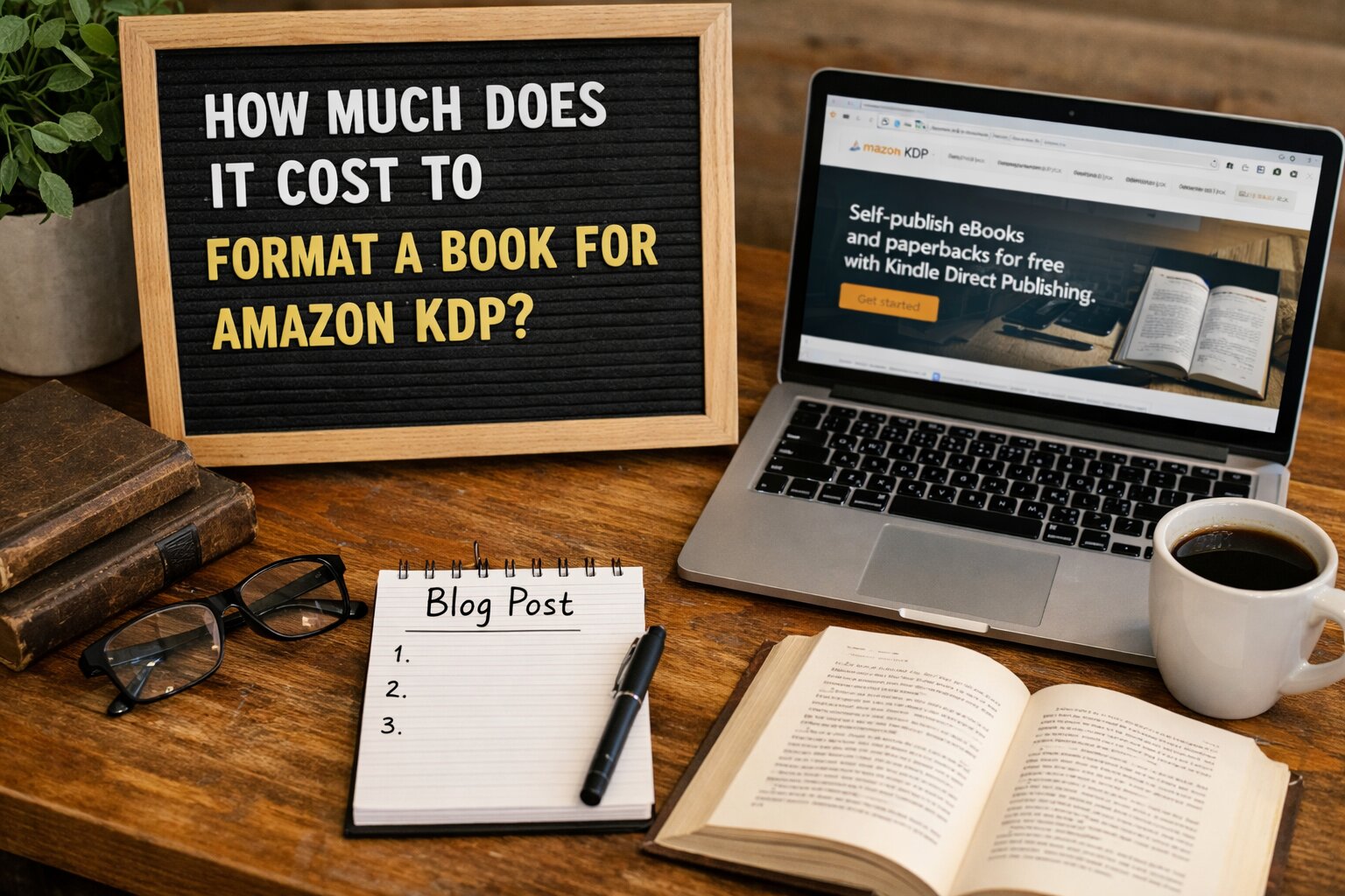 Cost to Format a Book for Amazon